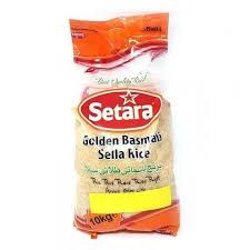 Setera Golden Sella Basmati Rice - 10kg